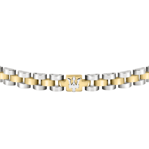 JM320AST09 Bracelet SS + YG PVD MASERATI GIOIELLI - Imagen 2
