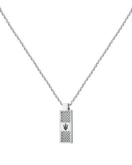 JM423AVD20 MASERATI PEND. IP BLACK 45+5CM MASERATI GIOIELLI