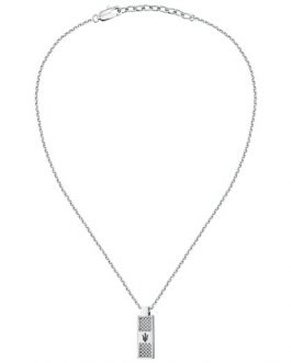 JM423AVD20 MASERATI PEND. IP BLACK 45+5CM MASERATI GIOIELLI