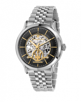 R8823118015 EPOCA 42MM AUTO D.GUN DIAL SS BR MASERATI