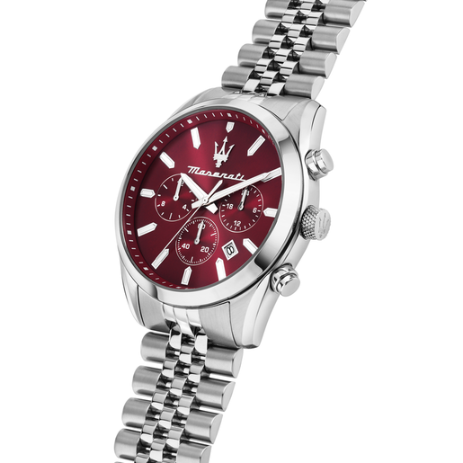 R8853151024 ATTRAZIONE 43MM MULT BURGUNDY DIA SS BR MASERATI - Imagen 4