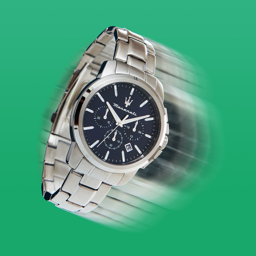 R8873621047 SUCCESSO 42MM CHR BLUE DIAL SS BR MASERATI - Imagen 5