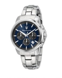 R8873621051 SUCCESSO 42MM CHR BLU/GUN DIAL SS BR MASERATI