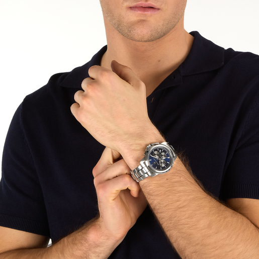 R8873621051 SUCCESSO 42MM CHR BLU/GUN DIAL SS BR MASERATI - Imagen 4