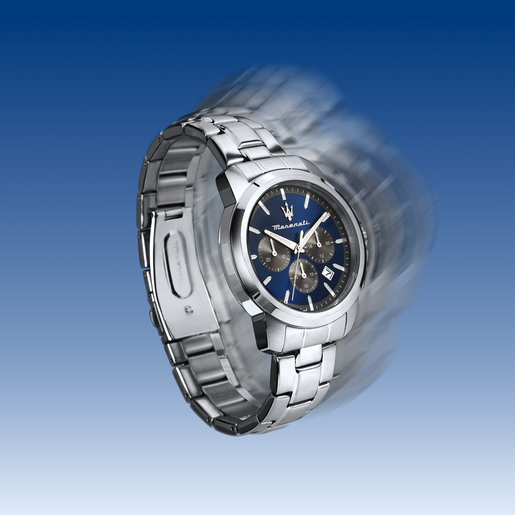 R8873621051 SUCCESSO 42MM CHR BLU/GUN DIAL SS BR MASERATI - Imagen 5