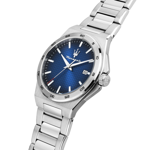 R8853153001 VELOCITÀ SLIM 40MM 3H BLA+BLU DIA SS BR MASERATI - Imagen 4