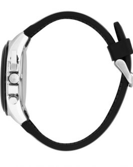 R8871612047 TRAGUARDO 43MM CHR BLACK DIAL BLACK ST MASERATI