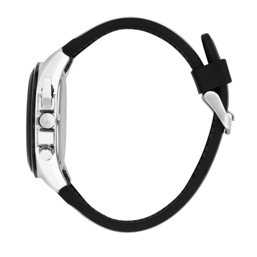 R8871612047 TRAGUARDO 43MM CHR BLACK DIAL BLACK ST MASERATI - Imagen 2